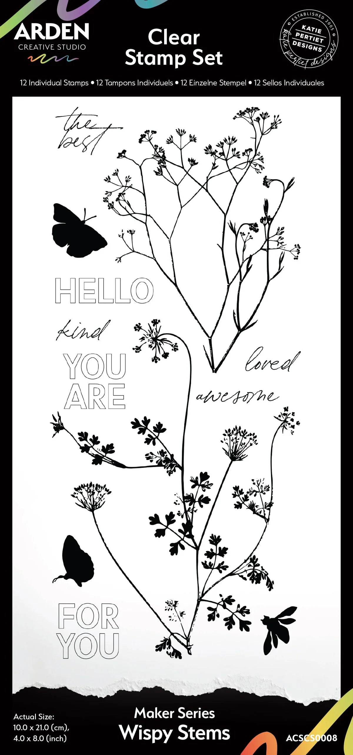 Arden Creative Studio - Maker Series - Wispy Stems Stamp Set